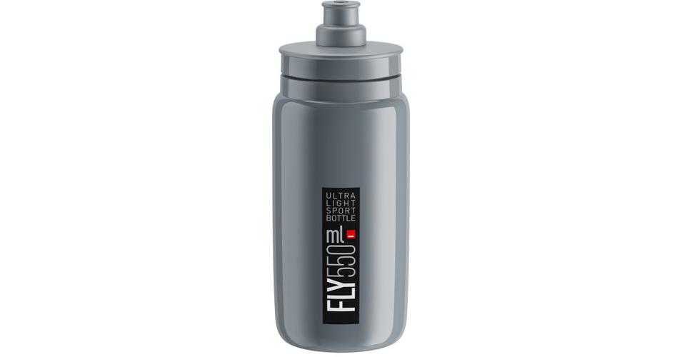 ELITE Fly 550 - Kerékpáros kulacs, 550ml, Szürke | BikeCafe